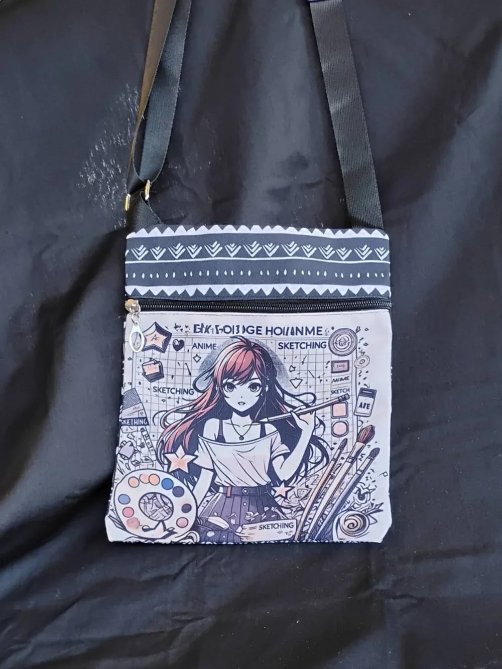 Unbranded Anime Girl Fashion Crossbody Bag - Picture 1 of 3